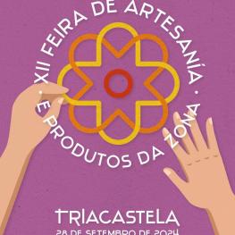 XII FEIRA DE ARTESANÍA E PRODUTOS DA ZONA en TRIACASTELA, o sábado 28 de setembro